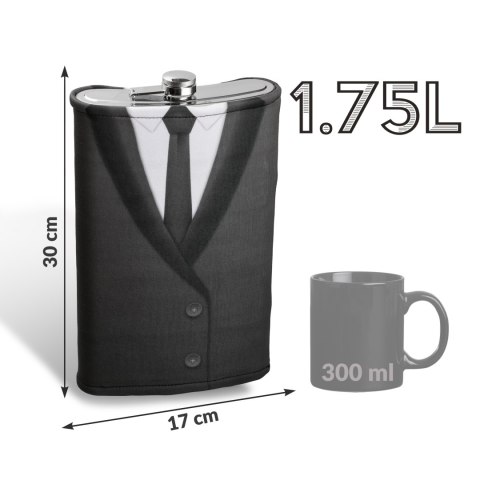 Gigantyczna Piersiówka Gentleman na 18 osiemnastka