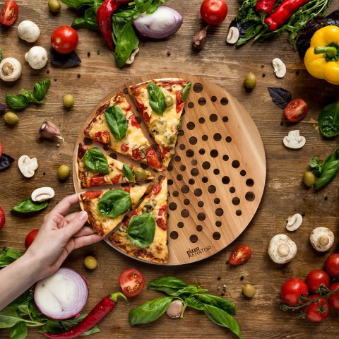 Pizza Aerator Deska do Pizzy Patera Taca 35 cm