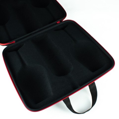 Etui na wino i 2 kieliszki xxl podróżne Who cares