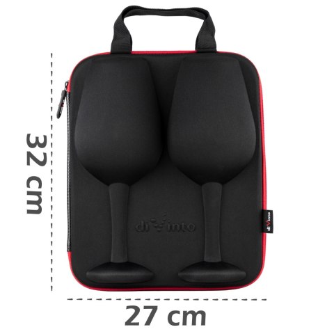 Etui z kieliszkami diVinto Diamond XXL Walentynki