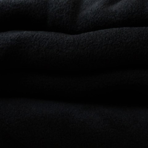 Kocyko - Szlafrok Czarny ciepły koc z rękawami