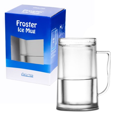 Lodowy Kufel FROSTER 500ml Płyn chłodzący do piwa