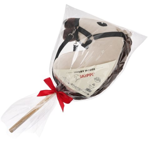 Skippi Hobby Horse z kantarem - Biszkopt - A3 HH - prezent na dzień dziecka