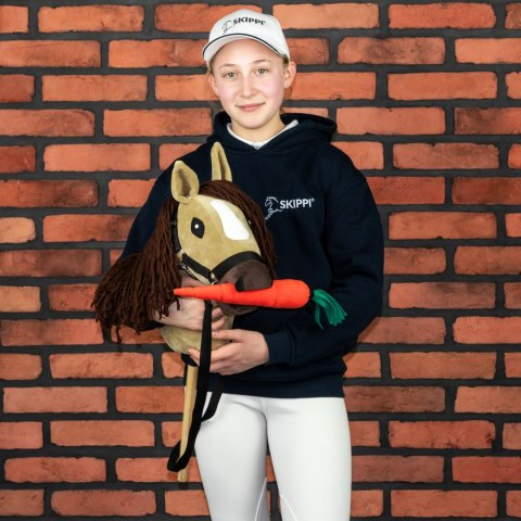 Skippi Hobby Horse z kantarem - Karmel - A3 HH - prezent na dzień dziecka