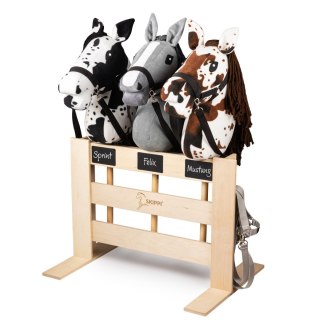 Skippi Padok dla Hobby Horse - stojak na trzy, dwa lub jednego hobby horse