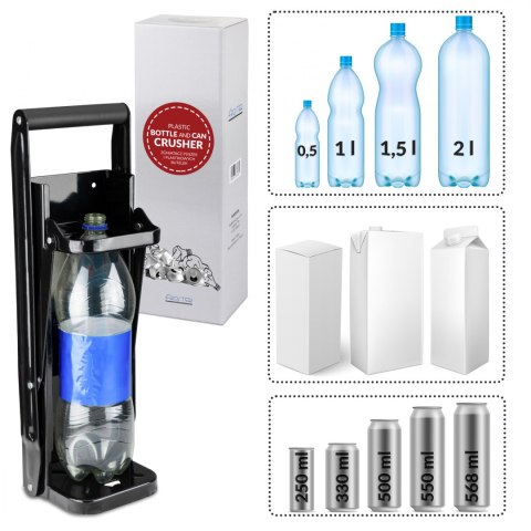 Gigantyczny Eko Zgniatacz Butelek Kartonów Puszek