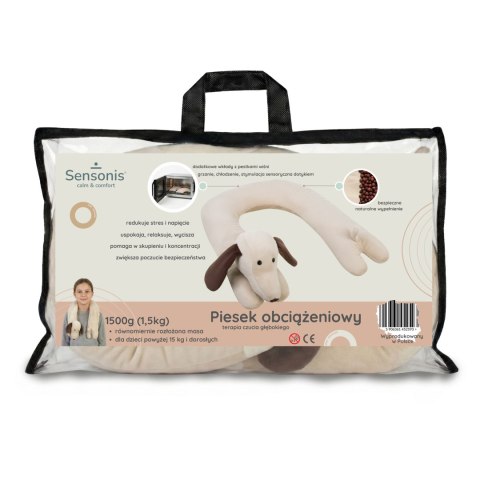 Sensonis Pluszak Obciążeniowy Pies Jamnik 1.5 kg 25